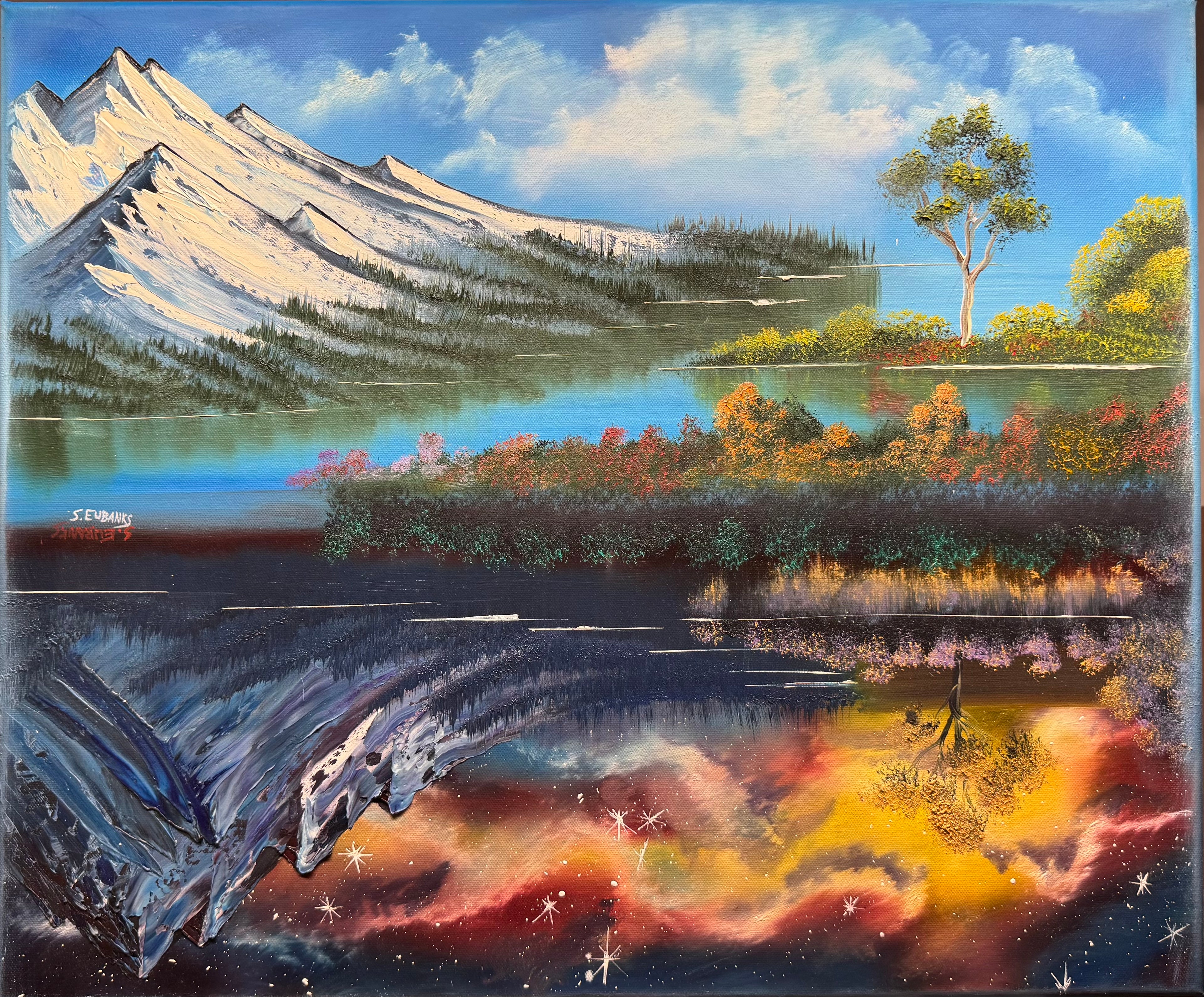 “Two Worlds” 18”x24” Oil Painting
