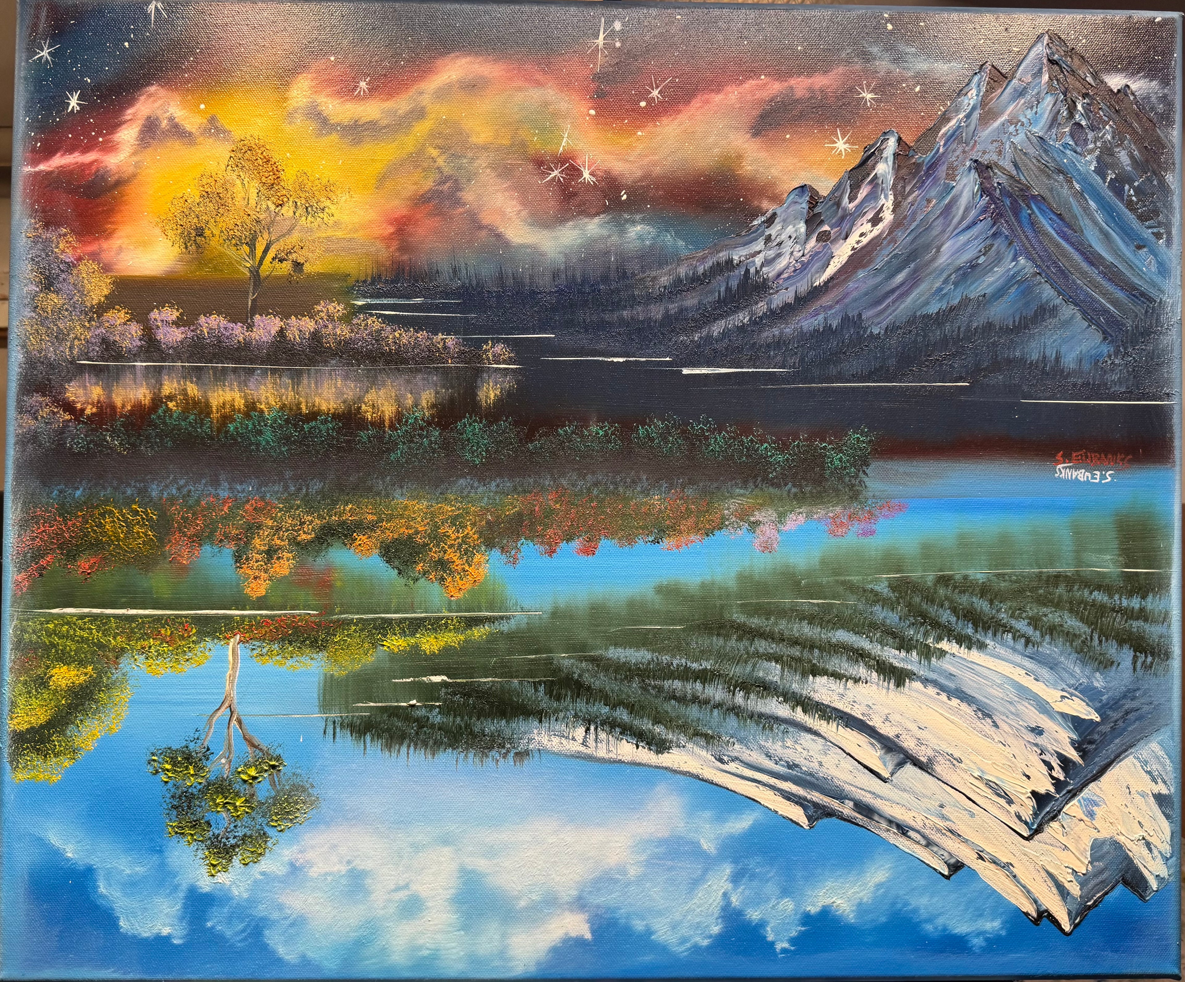 “Two Worlds” 18”x24” Oil Painting