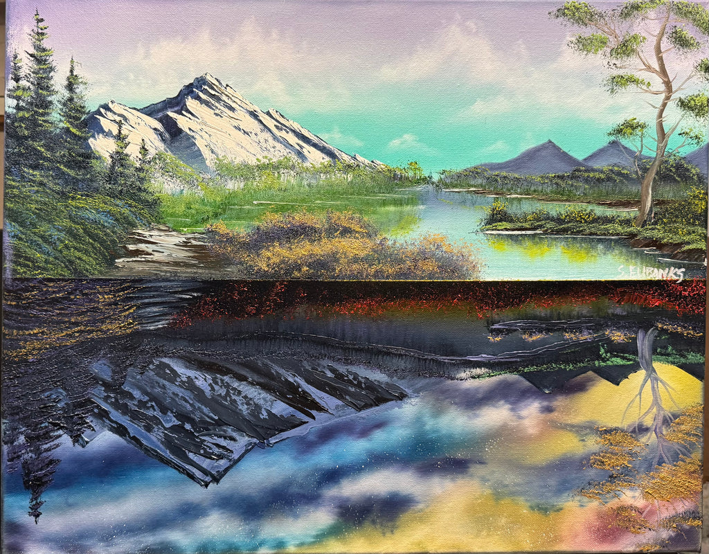 AF “Two Worlds” 16x20 Oil Painting