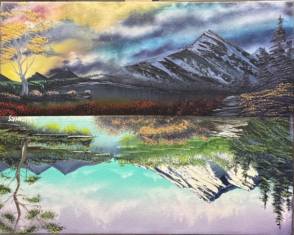 AF “Two Worlds” 16x20 Oil Painting
