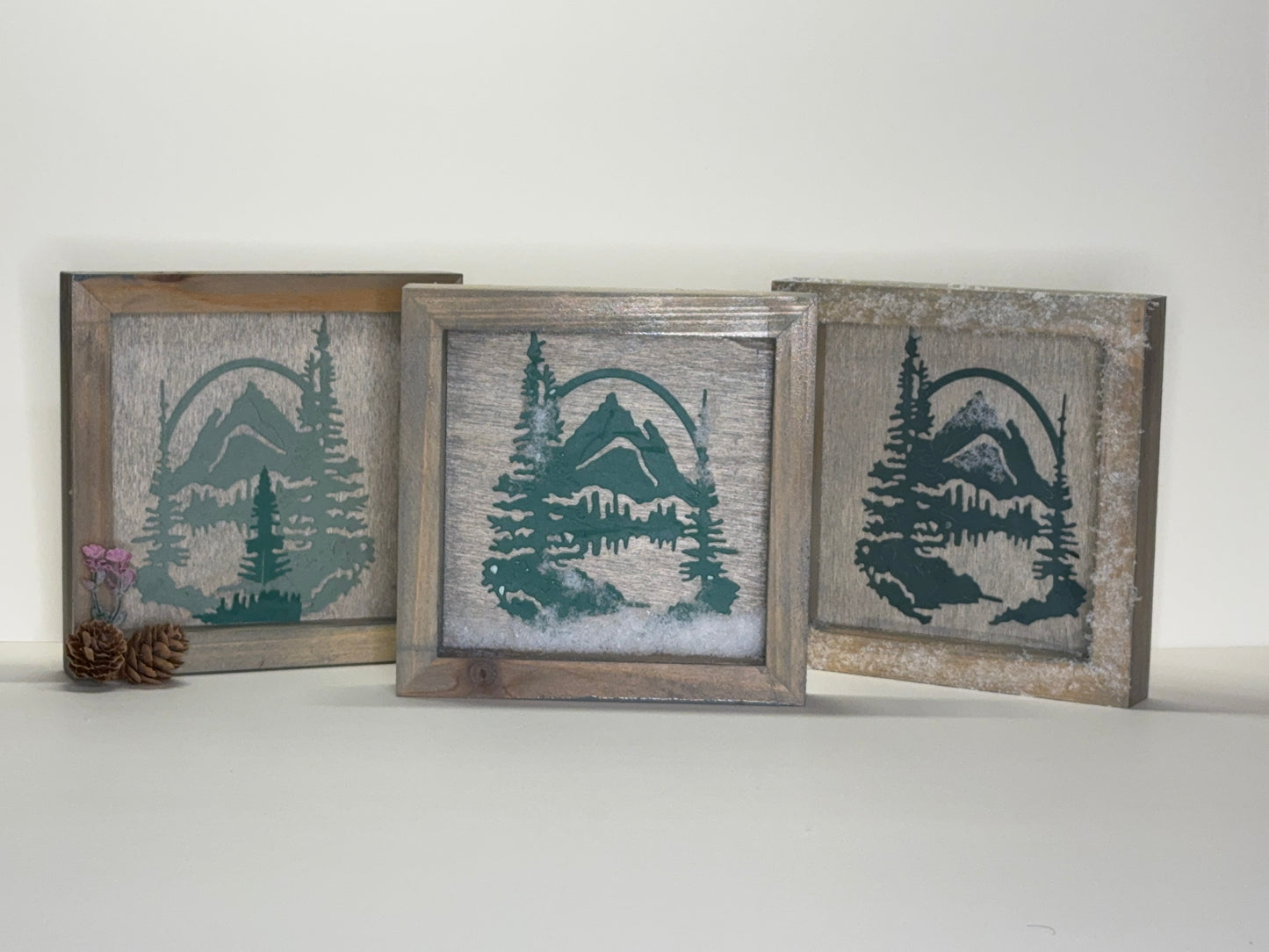 Wooden Landscape decor